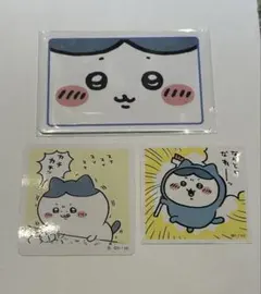 ハチワレ 詰め合わせ 3枚 ちいかわナガノ シール カード