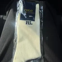 Polo Ralph Lauren アイボリーソックス ONEサイズ
