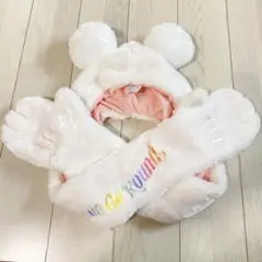 ディズニー ミニー マフラーファンキャップ