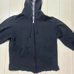 Champion ブラック フルジップ パーカー L