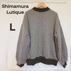Shimamura/シマムラ Lutique ライトスウェット調プルオーバー