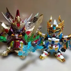 2026年最新】044 真 紅蓮装 曹操ガンダム VS 猛虎装 孫権ガンダム