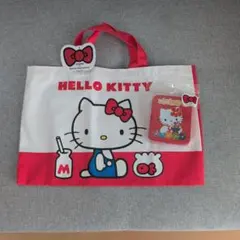【未使用品】HELLO KITTY トートバッグと小物入れセット