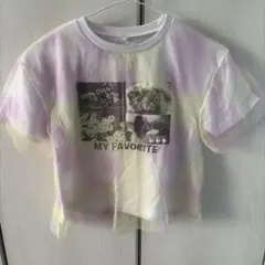 チュール重ね Tシャツ 130