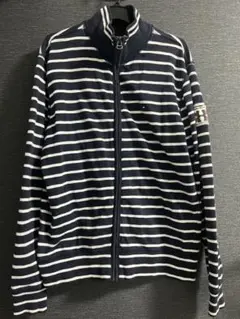 【SALE】TOMMY HILFIGER メンズ ボーダー パーカー