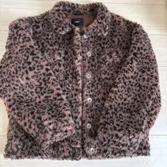 MURUA ブラウンレオパードファーコート サイズ2(M)