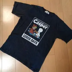 LOGOS DAYS キャスパー プリントTシャツ ブラック Mのサムネイル