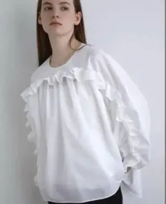 新品タグ付き PATOU VOLUME SMOCK LONG TOP ホワイト - メルカリ