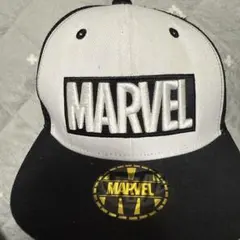 MARVEL キャップ 帽子 ロゴ刺繍 メッシュ