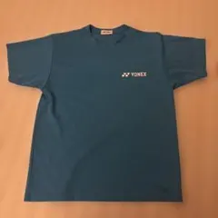 【美品】YONEX 水色 Tシャツ ロゴ入り