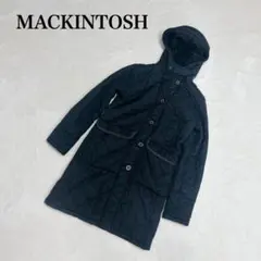 MACKINTOSH マッキントッシュ キルティングコート ロングネイビー