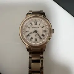☆美品EC1144 クロスシー 電波ソーラー シチズン 時計 サクラピンク