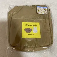 miffy and boris ベージュポーチ