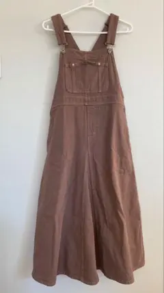 ダブルネーム　サロペット　スカート　ジャンパースカート