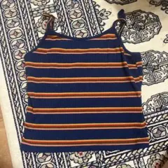 【お値下げ可！】ストライプリブキャミソール shein forever21