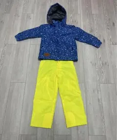 【美品】JOYRIDE ジョイライド キッズ スキーウェア上下セット120