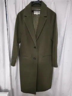 【秋冬にオススメ！】チェスターコート オリーブ