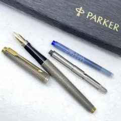 併036★万年筆 PARKER シズレ 75 スターリングシルバー 18K 併036☆万年筆 PARKER シズレ 75 スターリングシルバー 18K - メルカリ