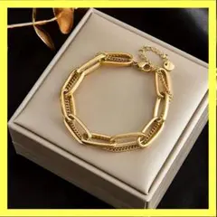 ♦︎インポートセレクトブレスレット♦︎ 重ね付け風 ブレスレット 金ゴールド