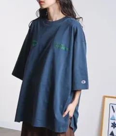 ROSEBUD×champion LOGO EMBROIDERY BIG TEEのサムネイル