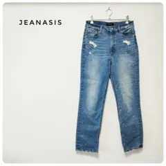 ジーナシス　JEANASIS　ダメージ加工デニム　ジーンズ　Sサイズ