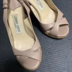 JIMMY CHOO ベージュ ハイヒール・パンプス