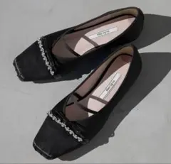 新品未使用 PIPPICHIC LINDA DIAMOND フラットシューズ36 - メルカリ