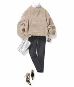 サードマガジン ♡ ボア フリース プルオーバー トップス オーバーサイズ