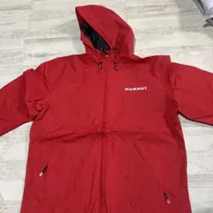 マウンテンパーカー　 フード付きジャケット レッド　パロディ商品