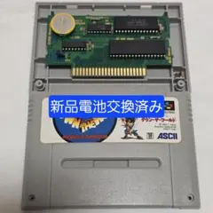 ダウンザワールド　スーパーファミコンソフト　起動確認　清掃　新品電池交換済み