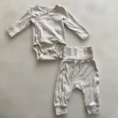 H&M オーガニックコットンボディースーツ&パンツ