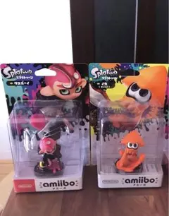レア　オレンジイカ　タコボーイ　スプラトゥーン3 対応　アミーボ