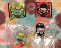 モブサイコ100 チャイナ コレクションフィギュア モブ＆エクボ（シール付）