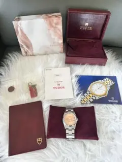 希少美品　当時付属品完備　チュードル　74000N OH済みのサムネイル
