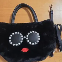 a-jolie アジョリー エコファー トート バッグ パールサングラス