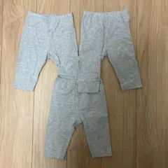 ユニクロ　グレー　レギンス　3枚セット