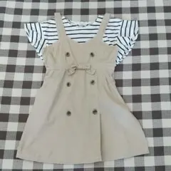 エニィファム Tシャツ ジャンパースカート 2点 セット 女の子 140㎝
