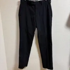 UNIQLO感動パンツ(ウルトラライト・コットンライク）)ブラック