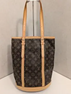 LOUIS VUITTON ルイヴィトン モノグラム トートバッグバケットGM