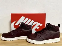 ナイキ コートビジョンMID MENS 26.0cm 新品 バーガンディ1510
