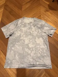 H&M グレーカモ Tシャツ M