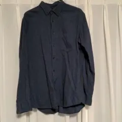 ユニクロ 331-409283 ファインクロスオックスフォードシャツ L