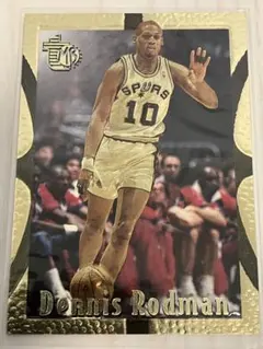 【NBAトレカ】デニス・ロッドマン TOPPS EMBOSSゴールドver.