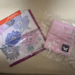 モリハナエ　ハンカチ　２枚セット