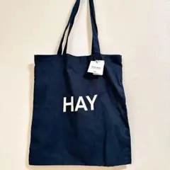 【新品未使用】タグ付き[HAY] ヘイ トートバッグ　 ネイビー(naby)