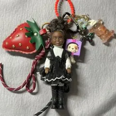 barbie チャーム　バービードールチャーム　バッグチャーム　　マテル　B級品