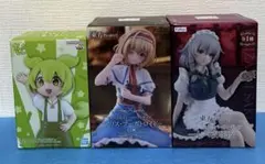 東方Project ぬーどるストッパーフィギュア　十六夜咲夜　アリス　ずんだもん