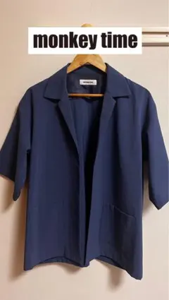 <monkey time> PE/TRO LAPEL SHT SS/シャツのサムネイル