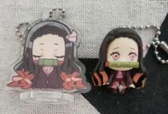 鬼滅の刃 ねずこ アクスタ つままれマスコット フィギュア キーホルダー