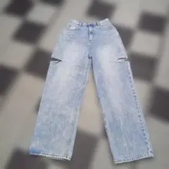 GRL カットアウトデニムパンツ S